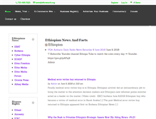 Tablet Screenshot of ethiowatch.org